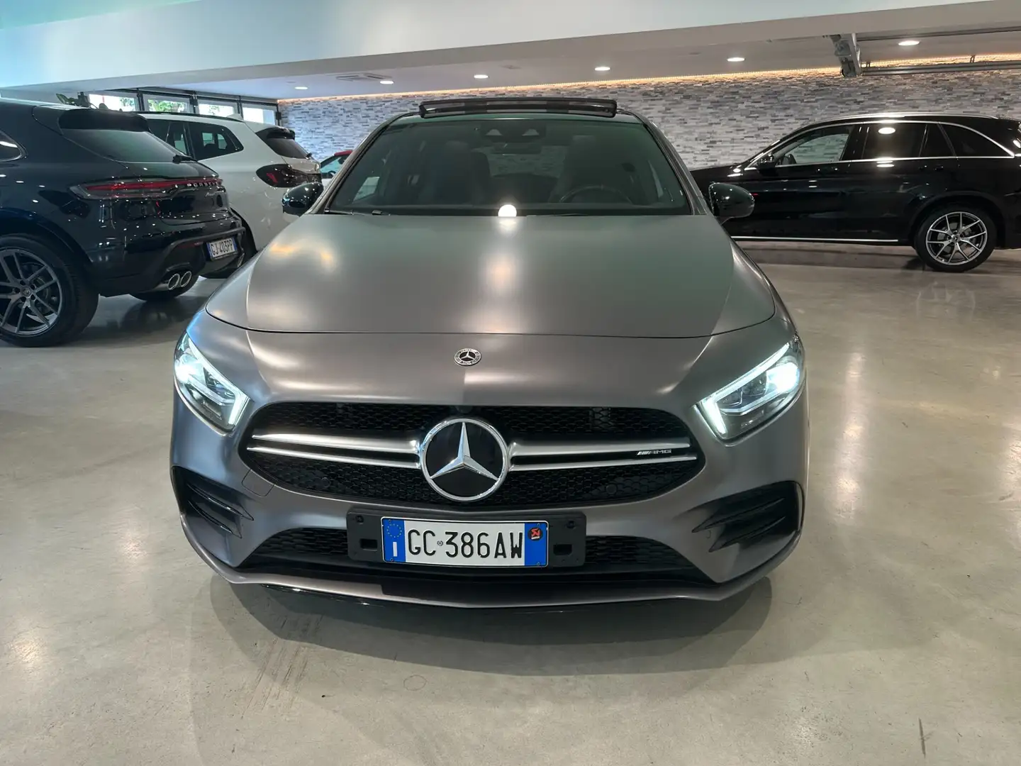 Mercedes-Benz A 35 AMG 4matic 2.0 306cv tetto apribile IVA ESPOSTA Grigio - 1