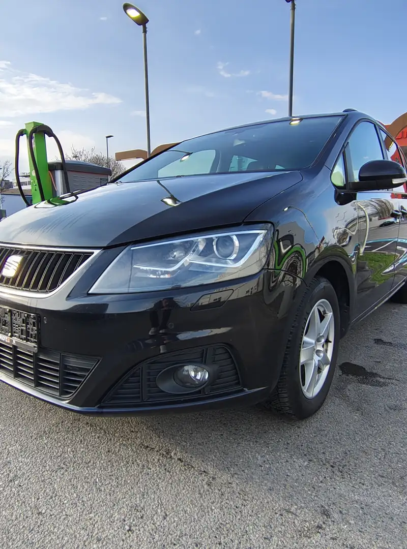 SEAT Alhambra Style 2,0 TDI CR DPF Schwarz - 2