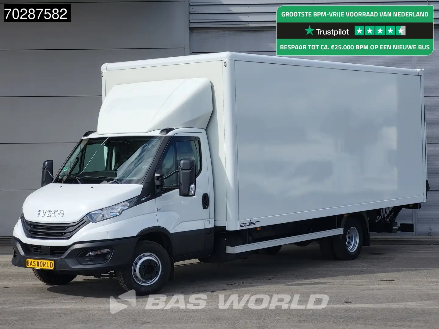 Iveco Daily 70C21 Automaat Luchtvering Laadklep 210PK Airco Cr Wit - 1