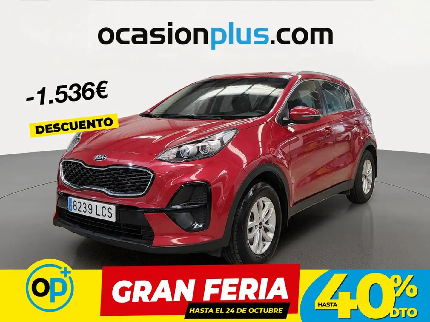 Kia Sportage 1.6 MHEV Concept 4x2 115 Rojo - 1