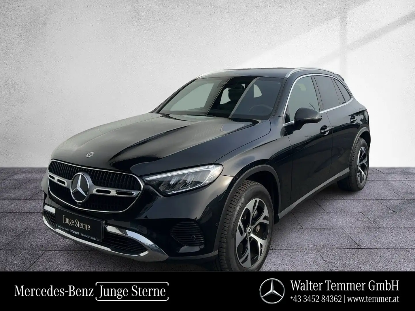 Mercedes-Benz GLC 300 de 4MATIC LED RKam Navi Shz Noir - 1