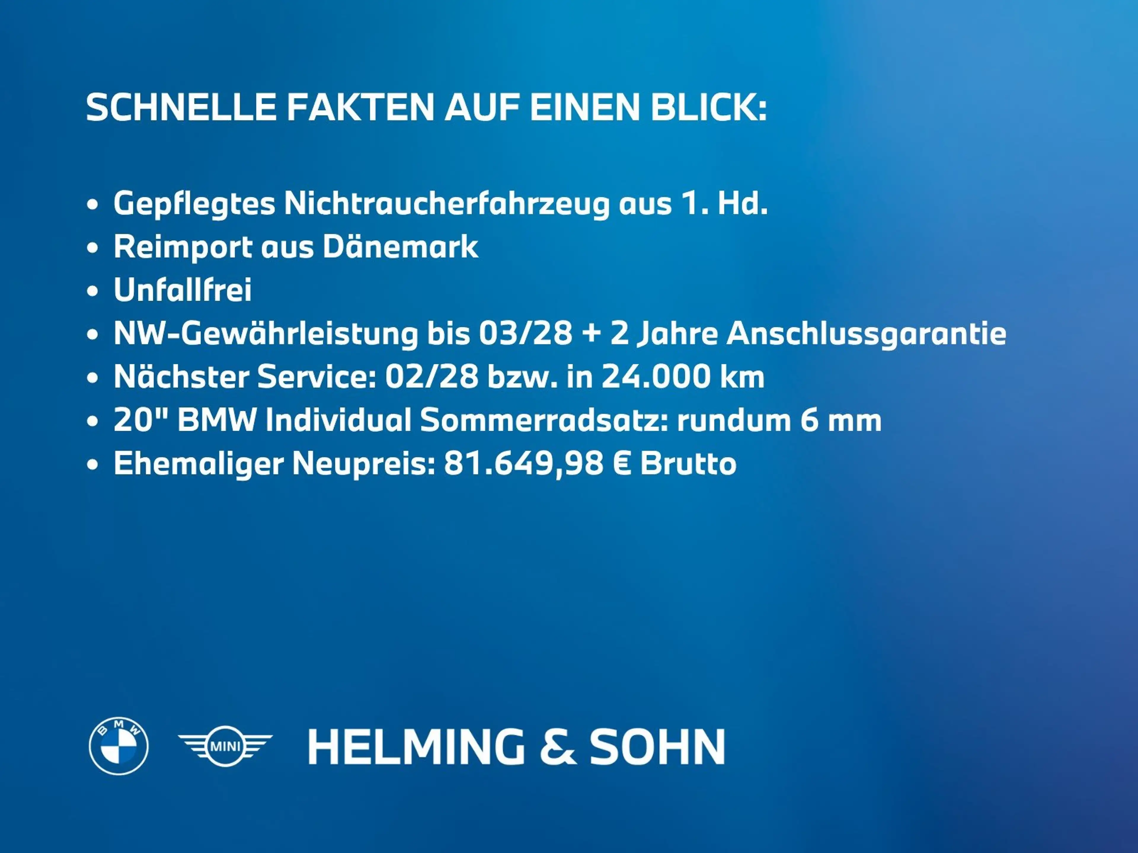 BMW 430 i xDrive Gran Coupé M-Sport Pro AHK HK HiFi ACC uv — photo 3