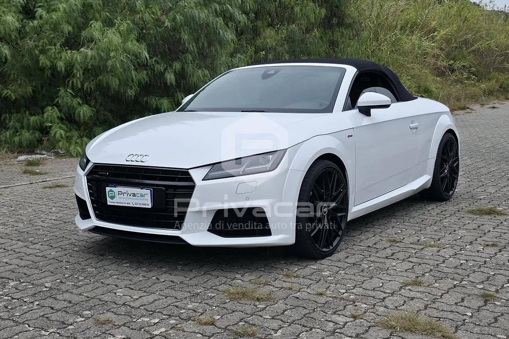 Audi TT TT Roadster 2.0 TFSI quattro S tronic S line Weiß - 1