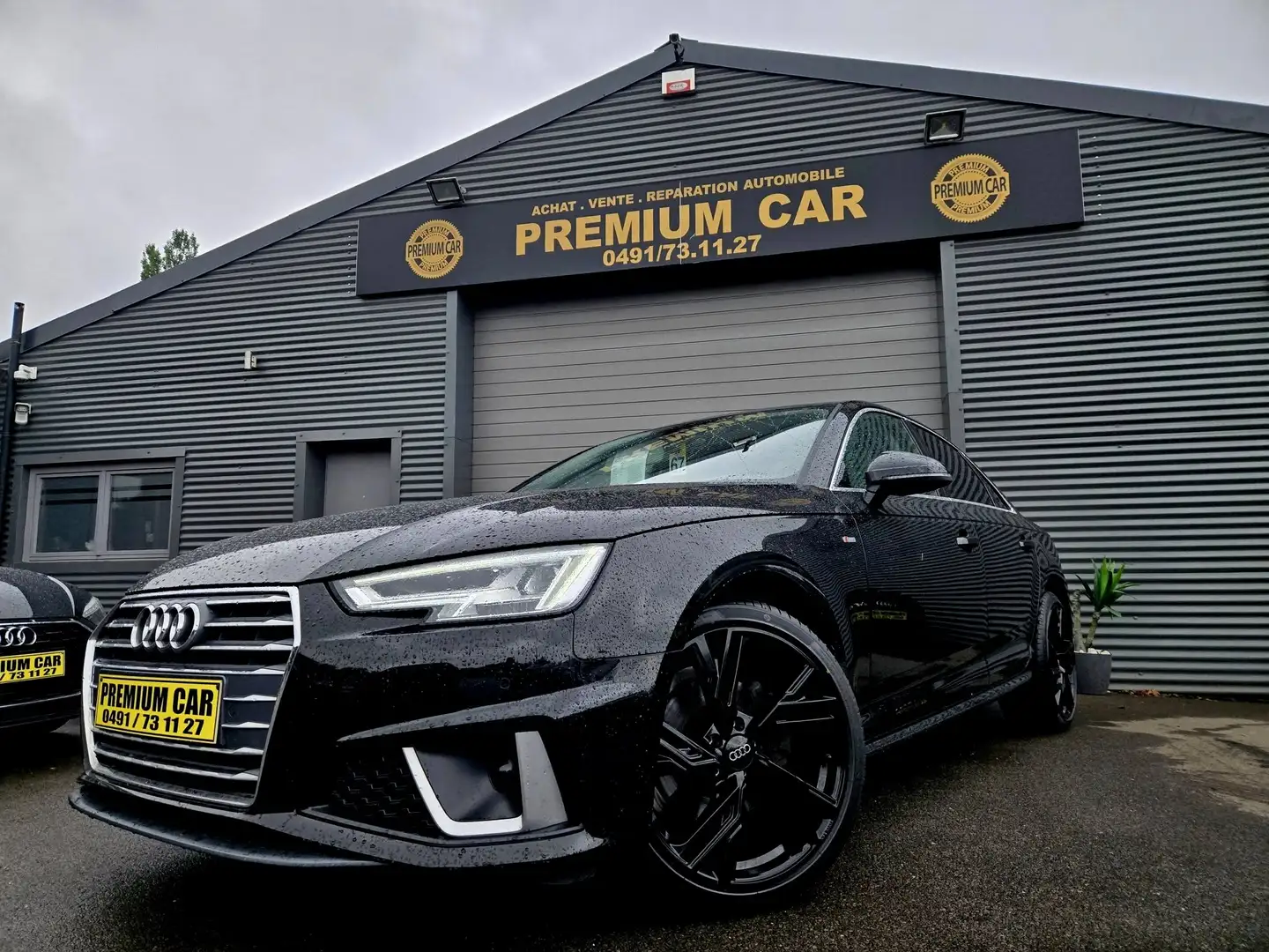 Audi A4 🔺LOOK SLINE*🌟MATRIX LED*VIRTUAL COCKPIT*🔺 Noir - 1