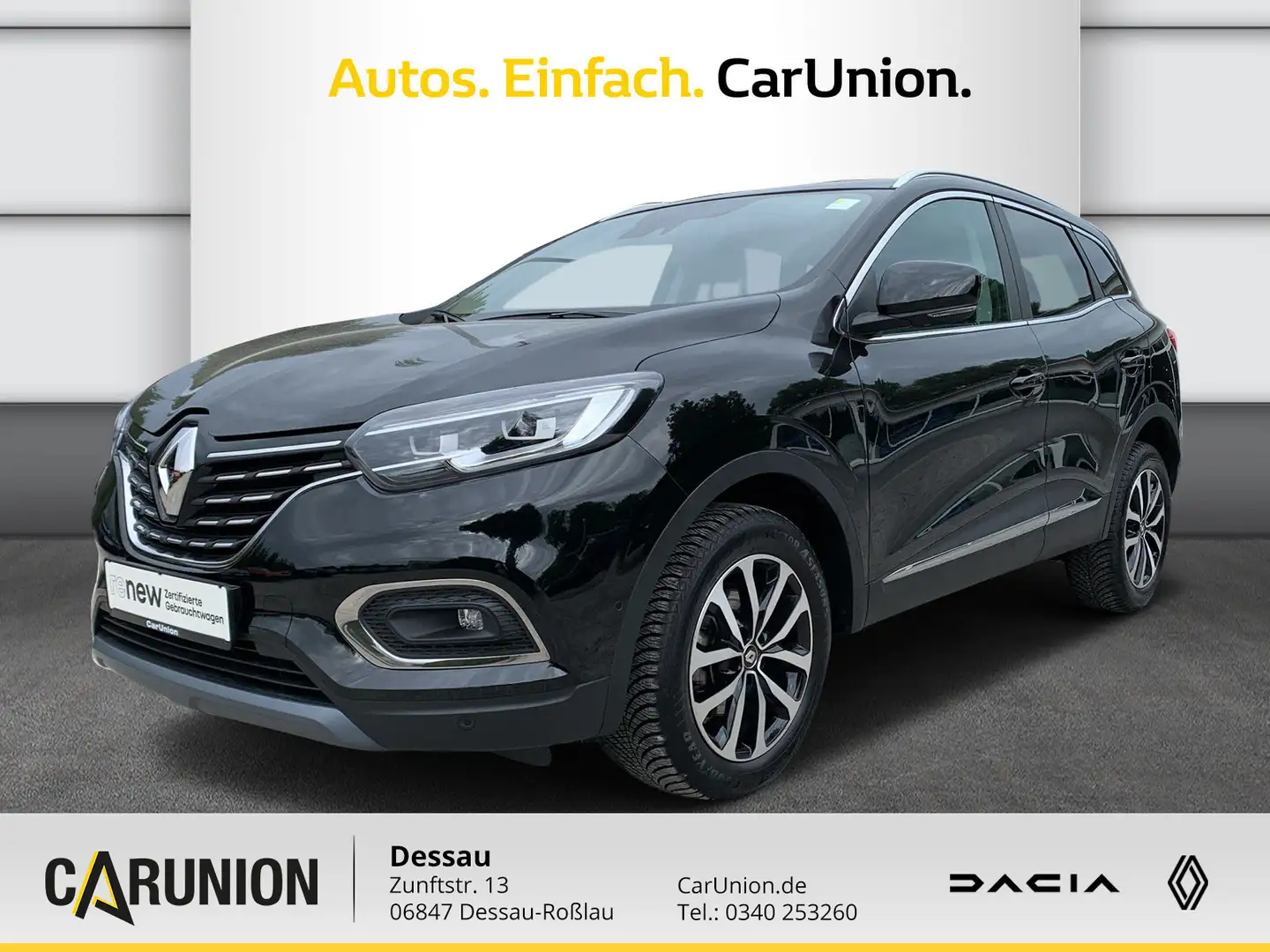 Renault Kadjar TECHNO TCe 160 GPF EDC NAVI/KAMERA/LED Noir - 1