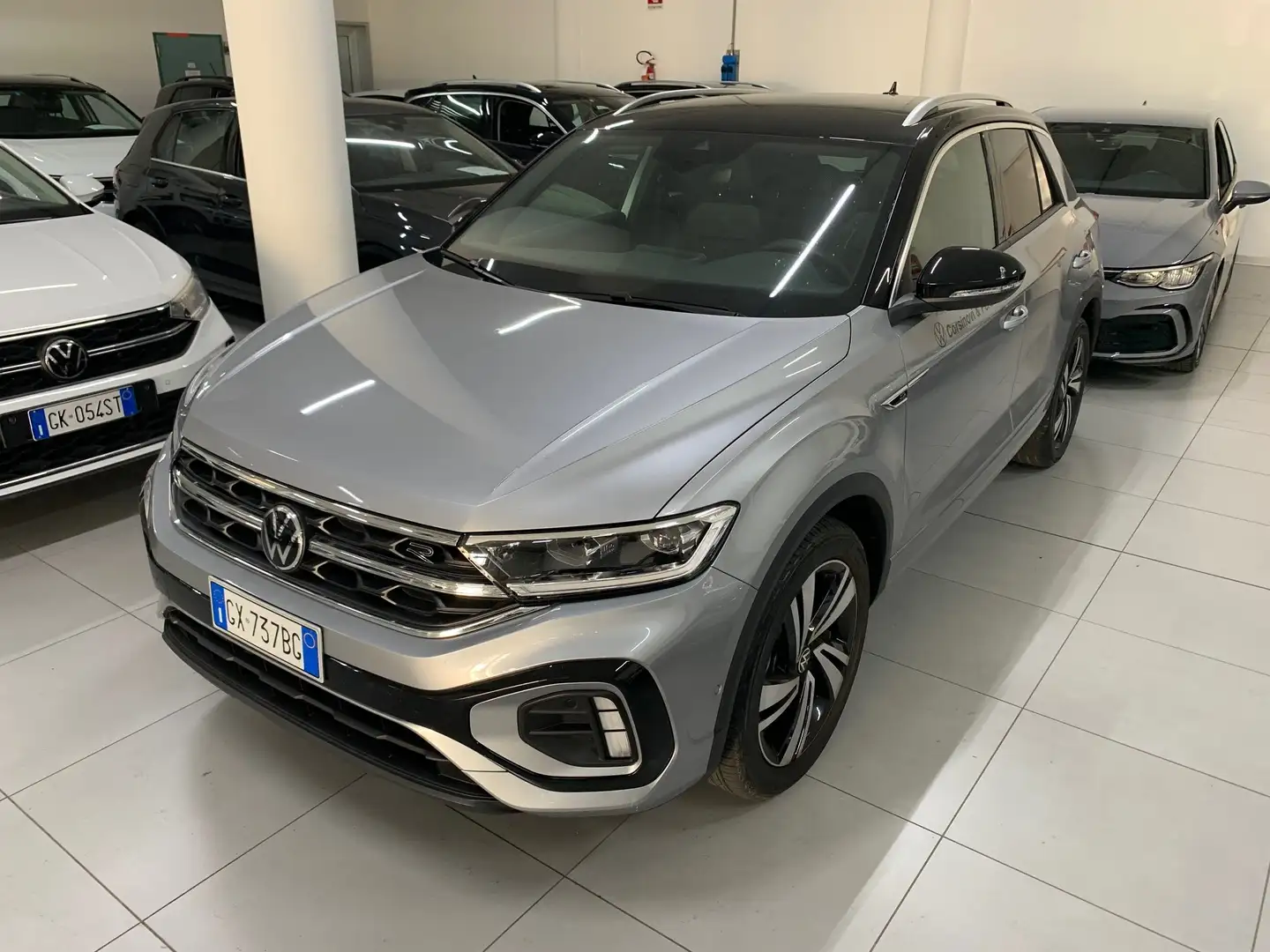 Volkswagen T-Roc T-Roc 1.5 tsi R-Line Plus dsg AZIENDALE!!! Argento - 1