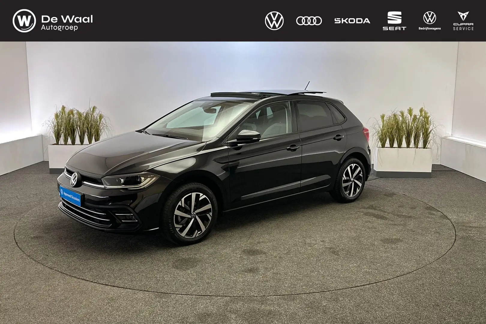 Volkswagen Polo 1.0 TSI 95pk DSG Style | Panoramadak, Achteruitrij Negro - 1