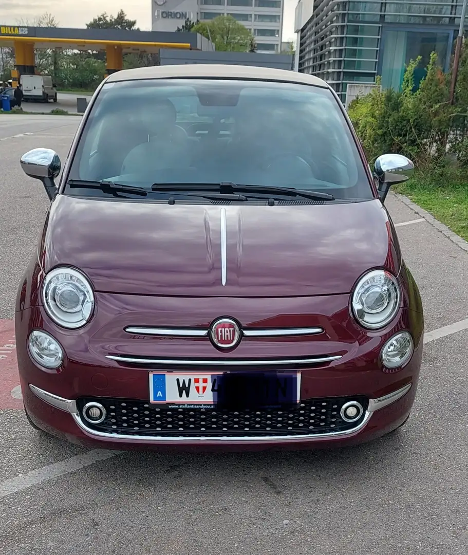 Fiat 500C FireFly Hybrid 70 Dolcevita Rot - 1