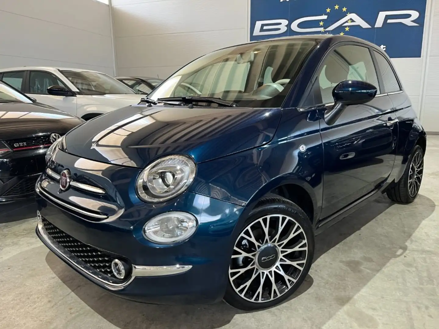 Fiat 500 1.0 Hybrid Dolcevita Clima auto/Navi/Fendi/Park/Cr Blu/Azzurro - 1