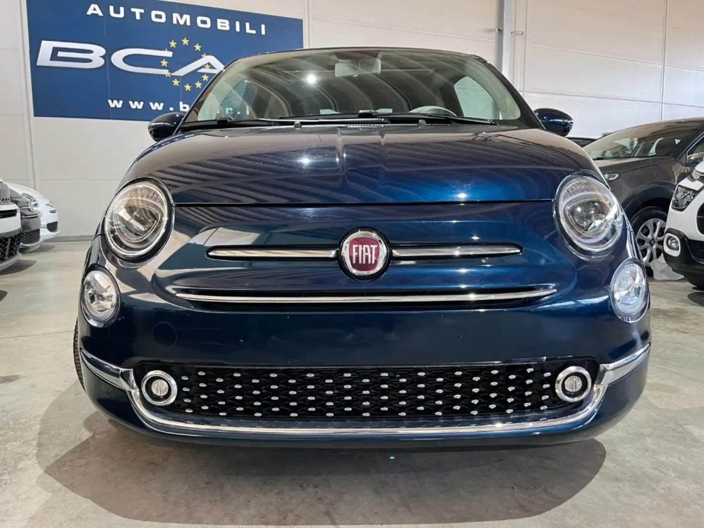 Fiat 500 1.0 Hybrid Dolcevita Clima auto/Navi/Fendi/Park/Cr Blu/Azzurro - 2