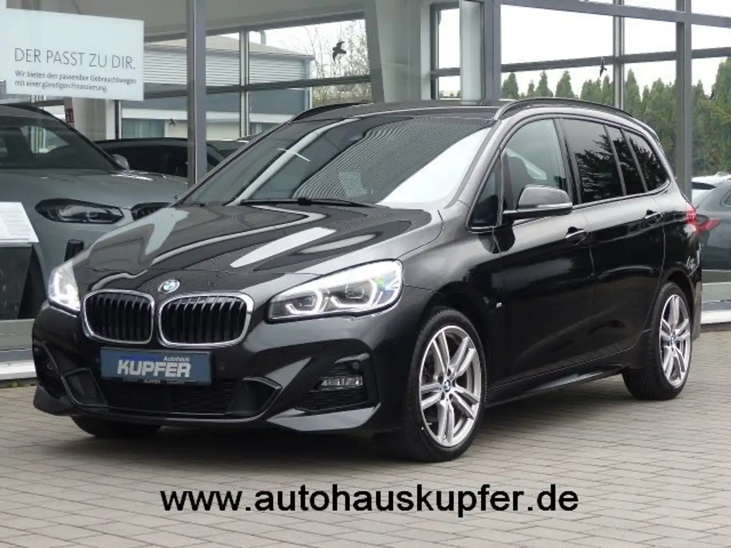 BMW 218 218i Gran Tourer M Sport°Na vi°Parkass.°18"-LED-Sw Zwart - 1