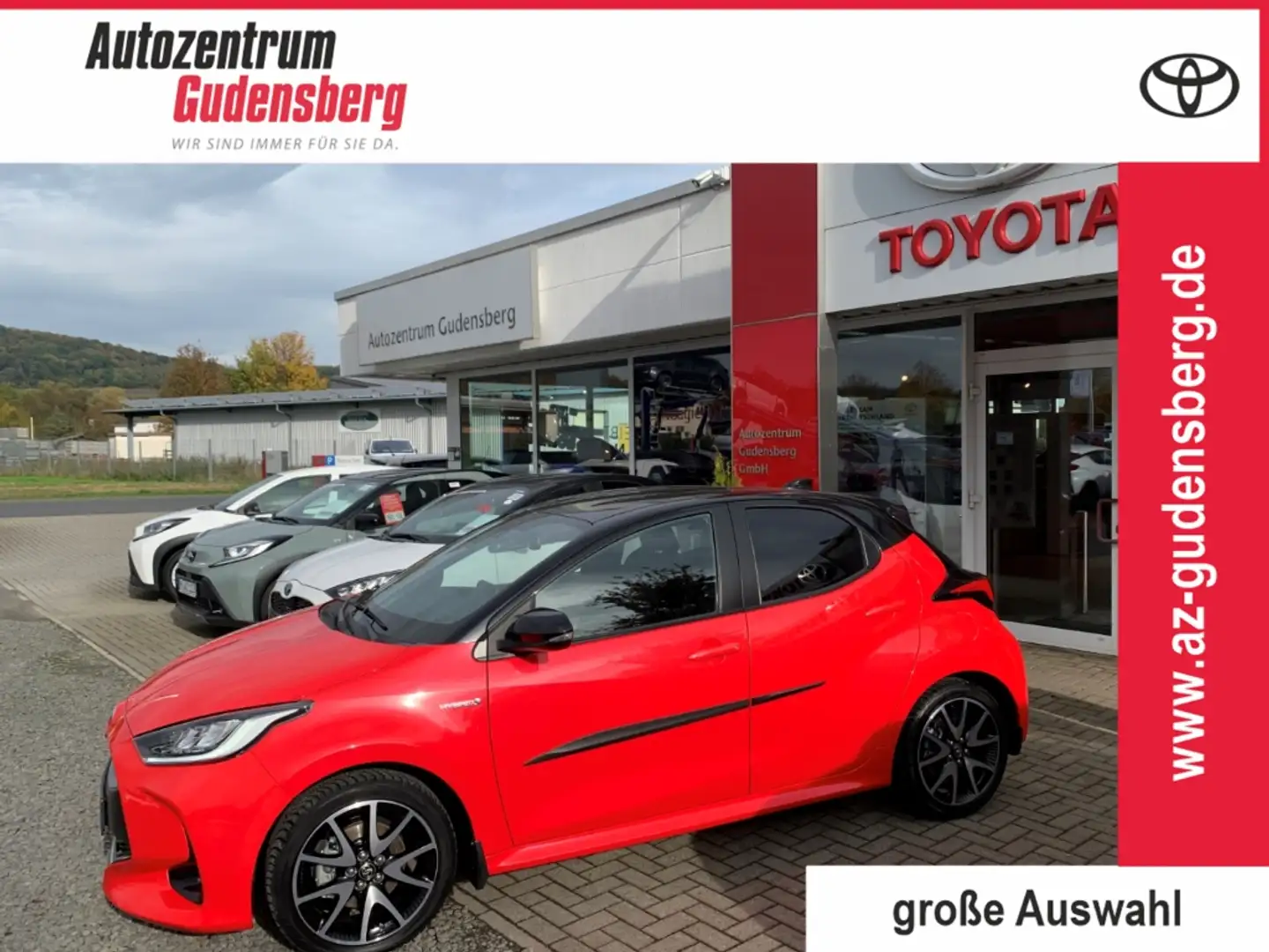 Toyota Yaris Hybrid Premiere Edition HEADUP LED AppleCarPlay An Rot - 1