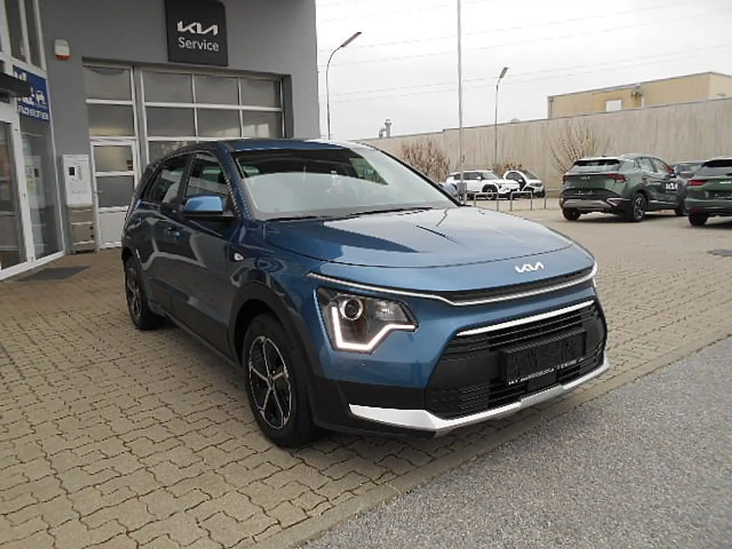 Kia Niro 1,6 GDI HEV Titan DCT Aut. Blau - 2