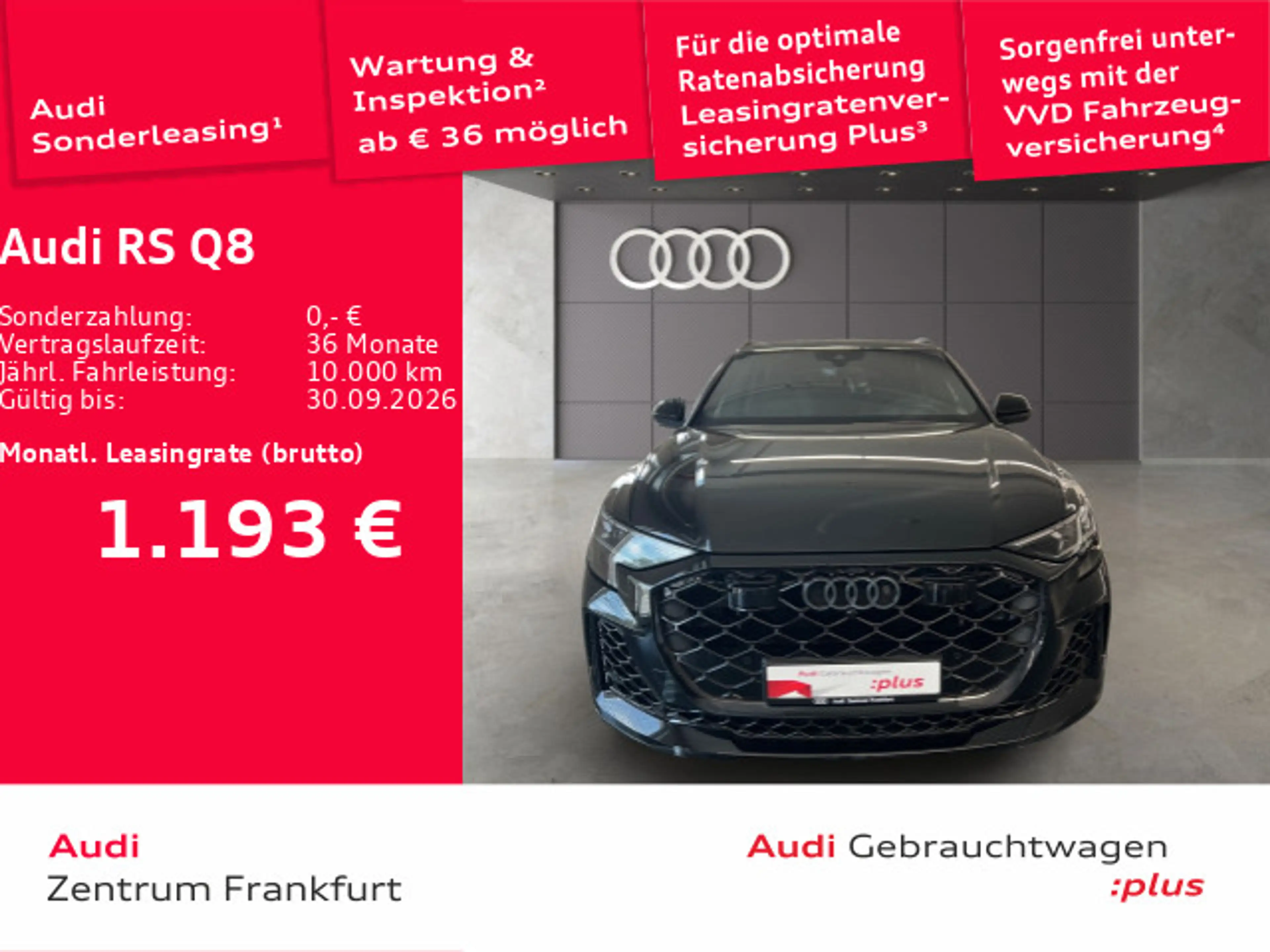 Audi RS Q8 quattro tiptronic Matrix B&O HuD AHK LUFT — photo 2