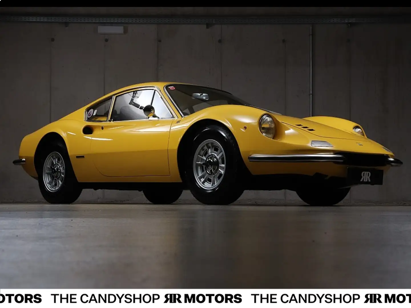 Ferrari Sonstige Dino 206*NeuRestauriert*ALU*Handgefertigt*Perfekt* Gelb - 2