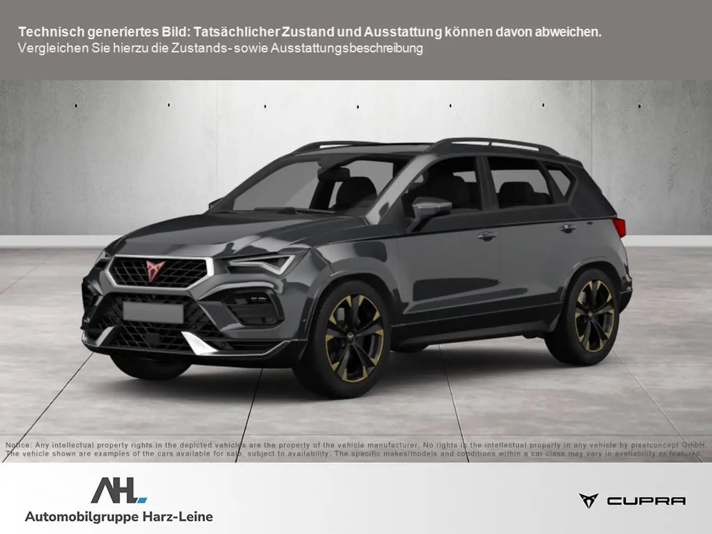 CUPRA Ateca 2.0 TSI 4Drive DSG LED Navi ACC 360° Beats Grau - 1