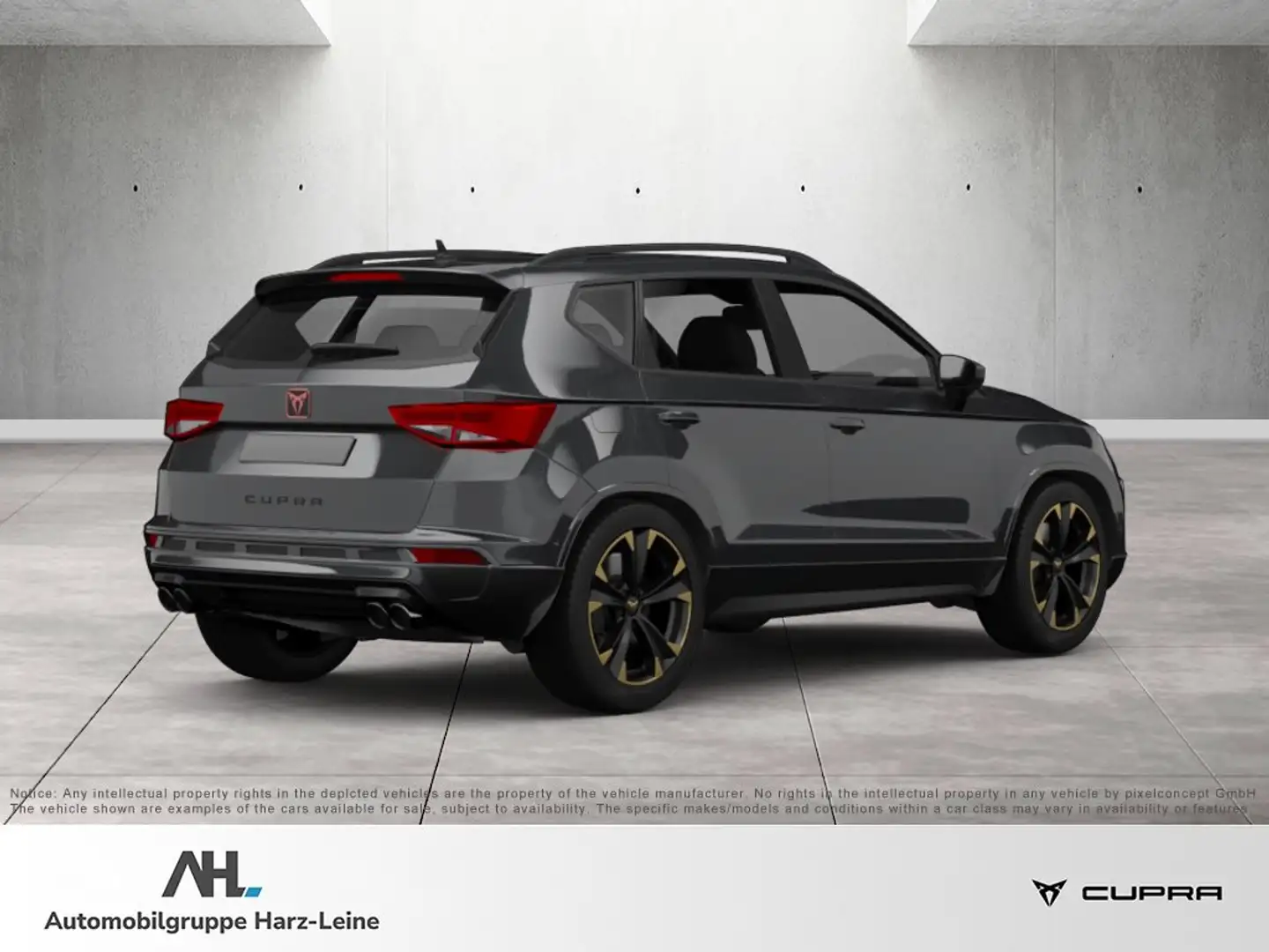 CUPRA Ateca 2.0 TSI 4Drive DSG LED Navi ACC 360° Beats Grau - 2
