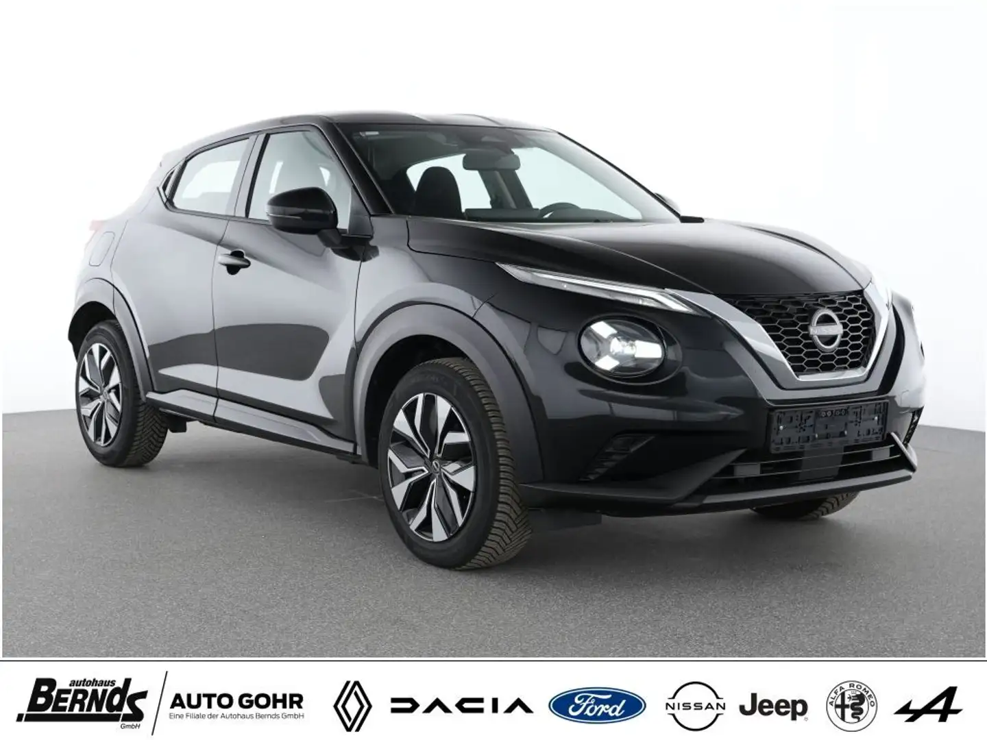 Nissan Juke 1.0 DIG-T DCT Acenta AUTOMATIK AITZHZG. KLIMAAUT. Schwarz - 2