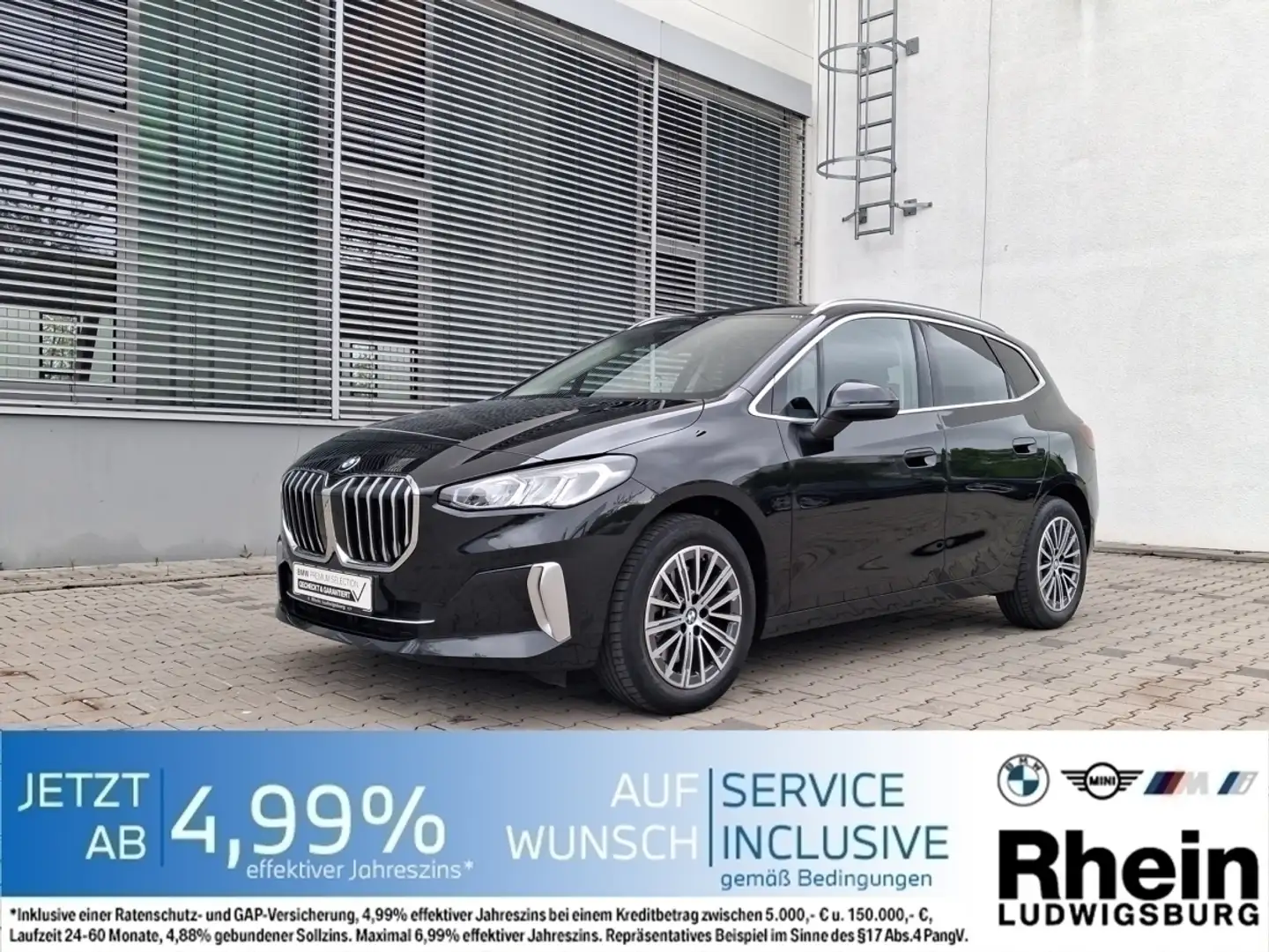 BMW 223 i Active Tourer Luxury Line Navi LED ParkAss Schwarz - 1
