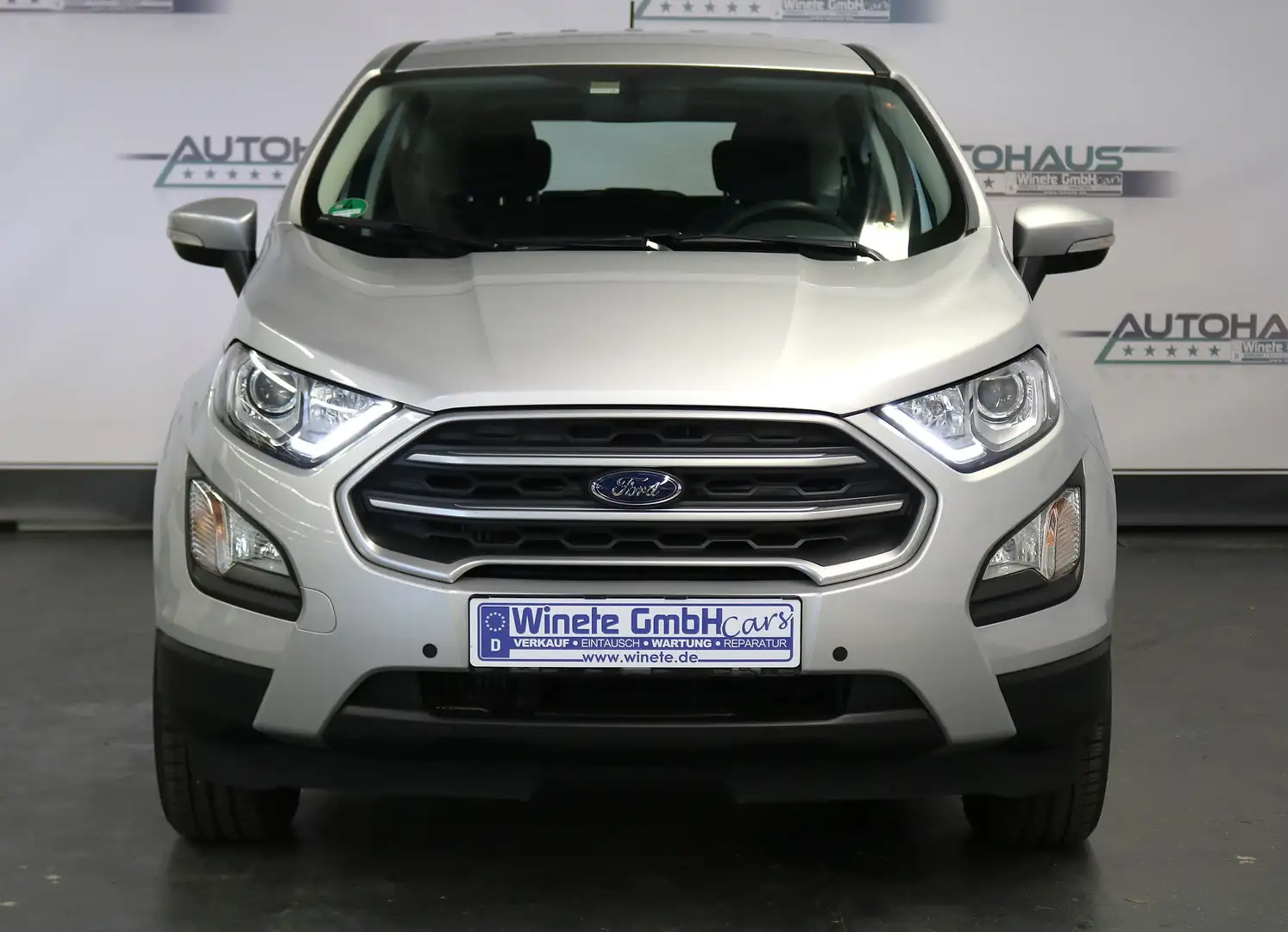 Ford EcoSport 1HAND*Rentnerfhz*PDC*SHZ*LED*23tkm*LKHZ*AllwetterR Grigio - 2