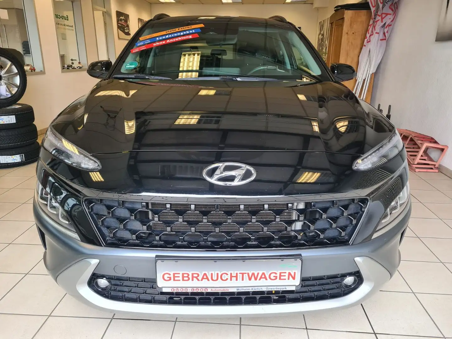 Hyundai KONA 2WD / KAMERA / NAVI / ALLWETTER Schwarz - 2