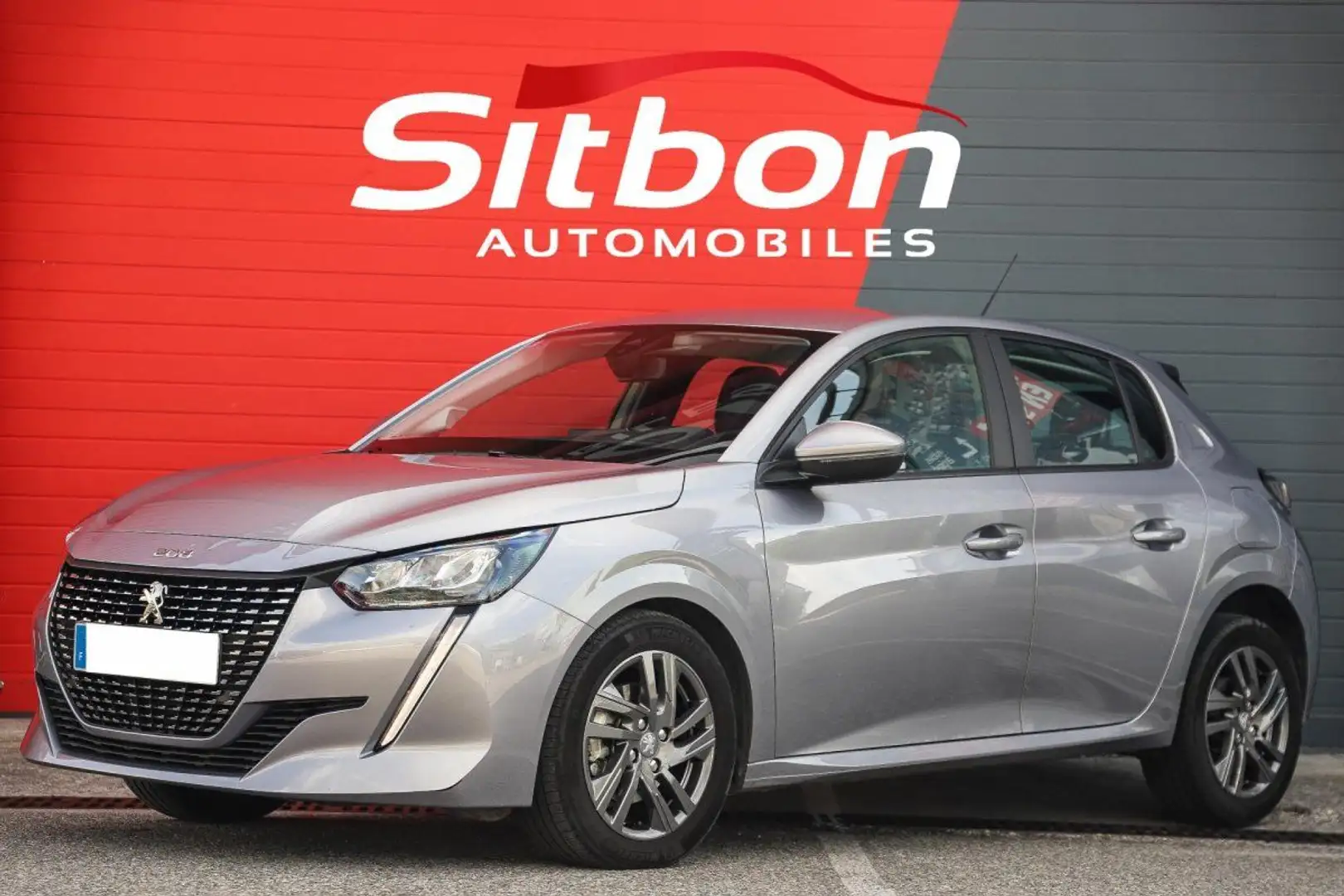 Peugeot 208 1.2i PureTech 100 Active Business JANTE ALU RADAR  Gris - 1