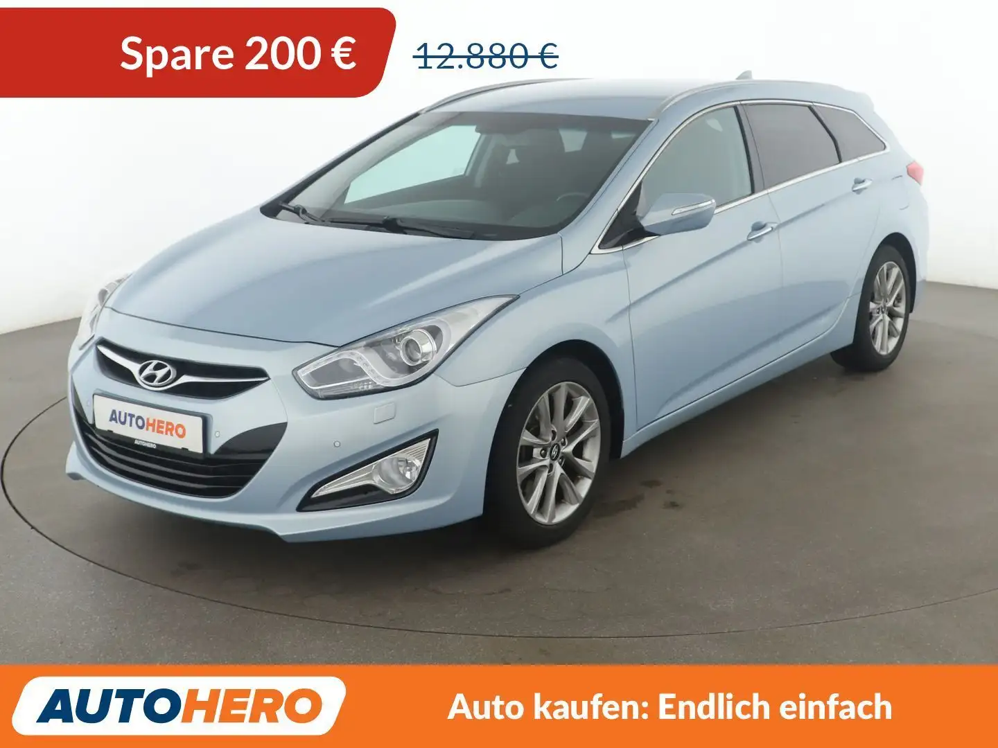 Hyundai i40 1.7 CRDi FIFA World Cup Edition Aut.*NAVI*XENON* Blau - 1