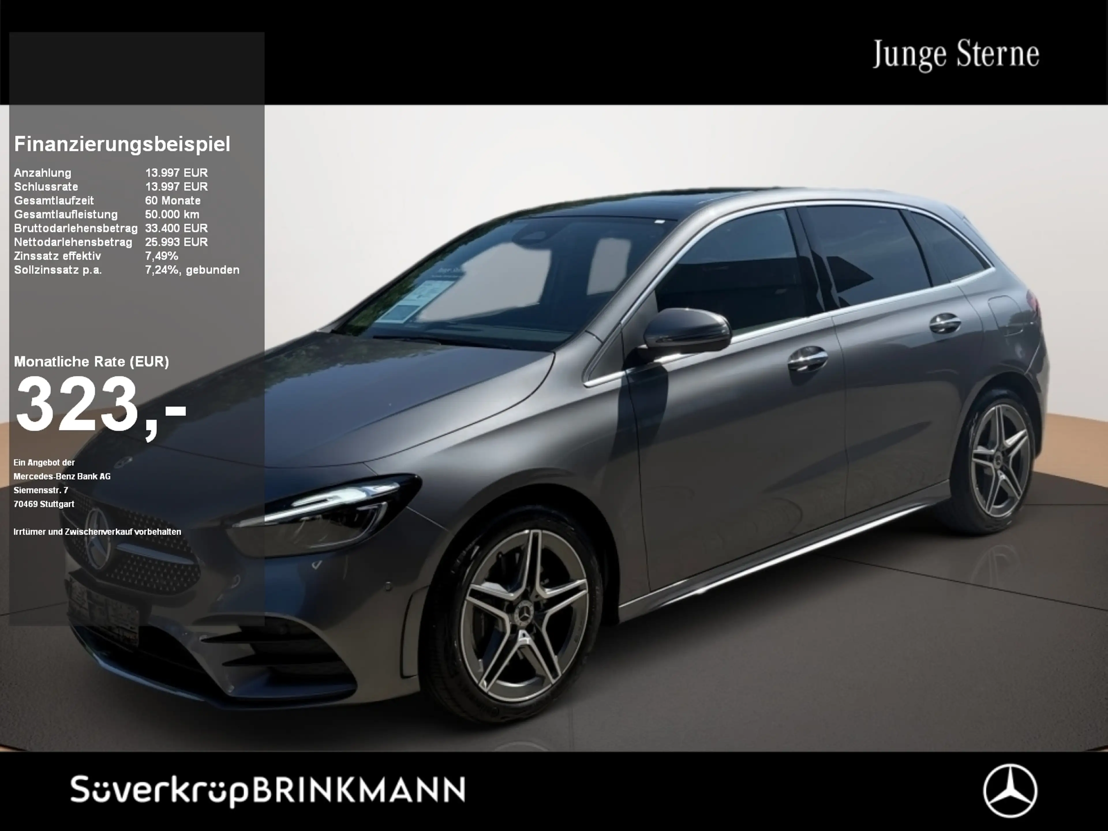 Mercedes-Benz B 250 e AMG AHK KAMERA PANO SPUR STANDH PDC SHD