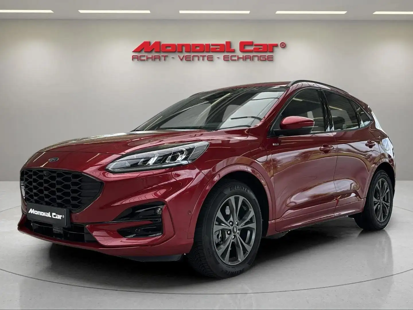Ford Kuga 2.5PHEV ST-Line *CarPlay*Siege & volant chauffant* Rouge - 1