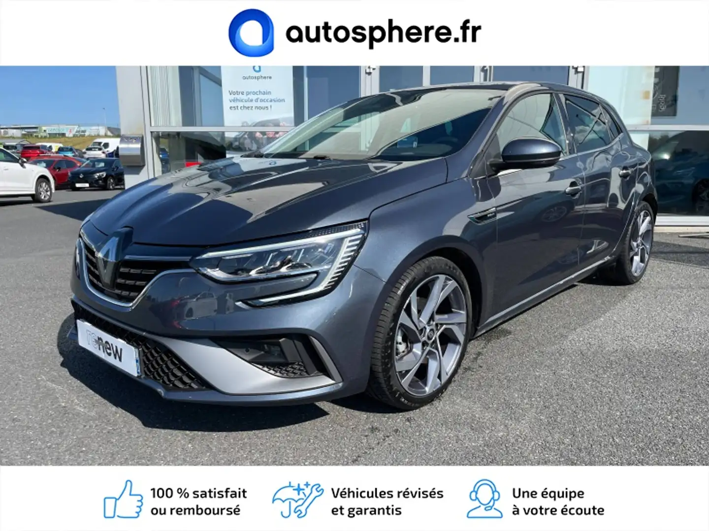 Renault Megane 1.3 TCe 140 RS Line EDC TO Tête Hte Bose Gtie 1an - 1