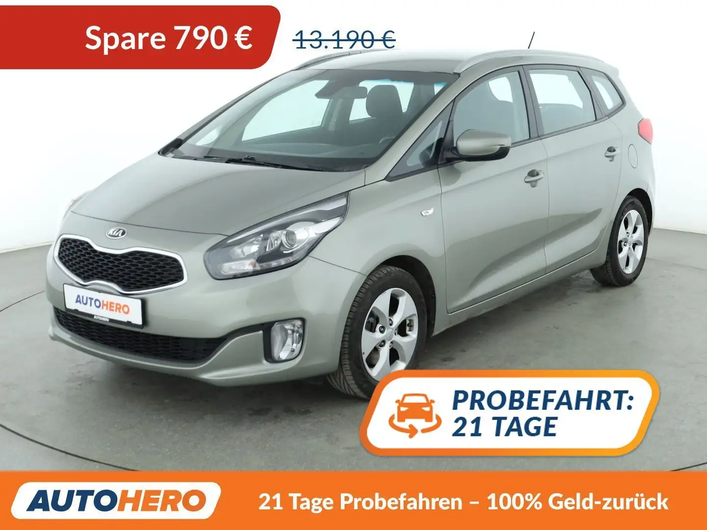 Kia Carens 1.7 CRDi Edition 7*TEMPO*PDC*SHZ*KLIMA*GARANTIE* Grau - 1