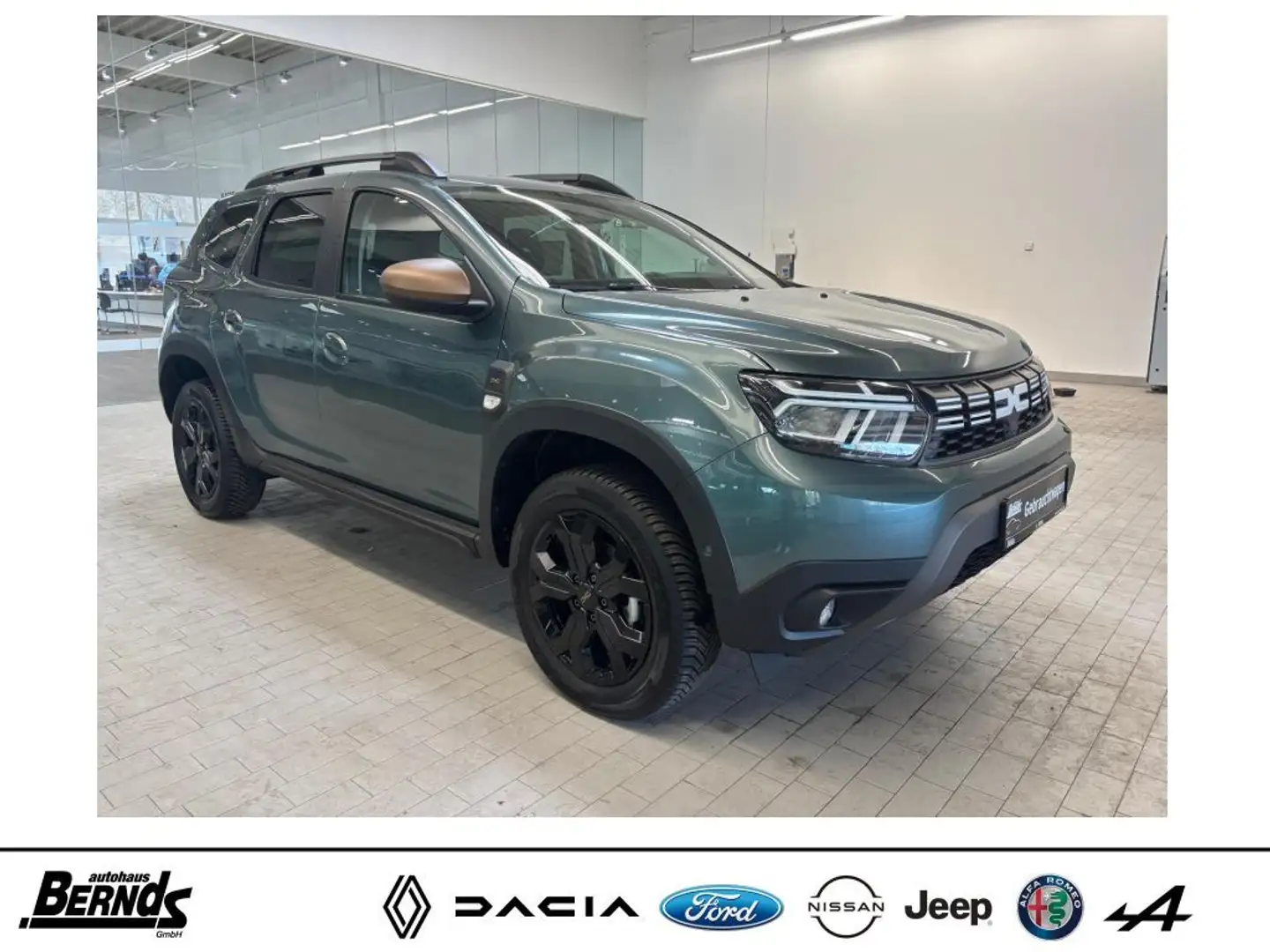 Dacia Duster TCe 150 EDC 2WD AUTOMATIK Extreme PDC SITZHZG NAVI Groen - 2