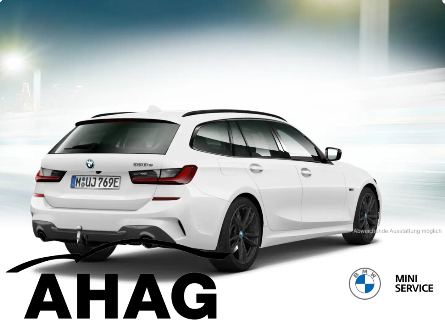 BMW 330 e Touring Sport Line Automatic Innovationsp. Wit - 2