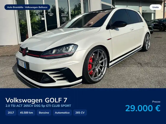 Volkswagen Autres 2.0 TSI ACT 265CV DSG 5p GTI CLUB SPORT