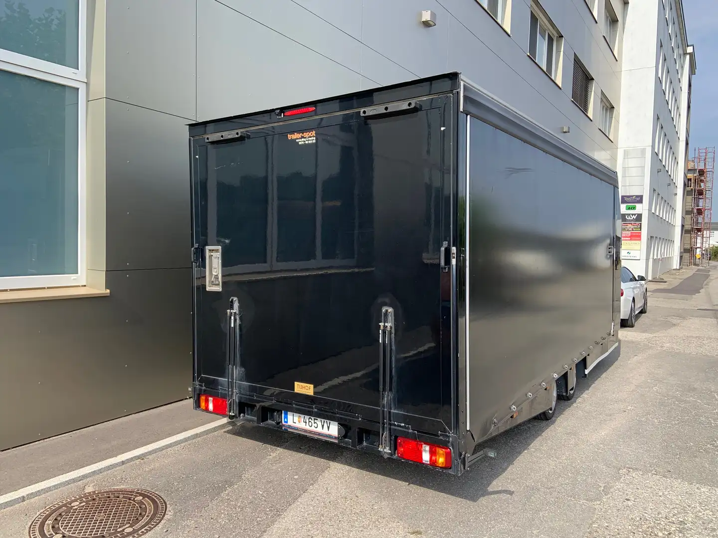 Tijhof TA35-ANN-Sport Autotrailer geschlossen Schwarz - 2