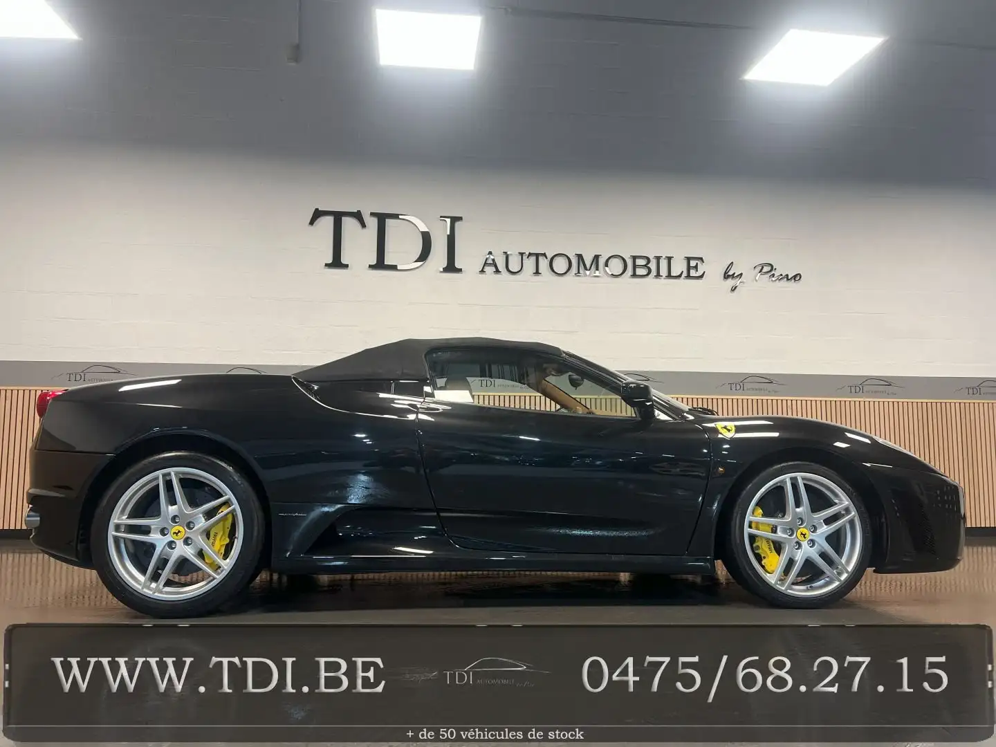 Ferrari F430 *Spider F1*2009*Belge*Historique*Etat Impeccable* Noir - 2