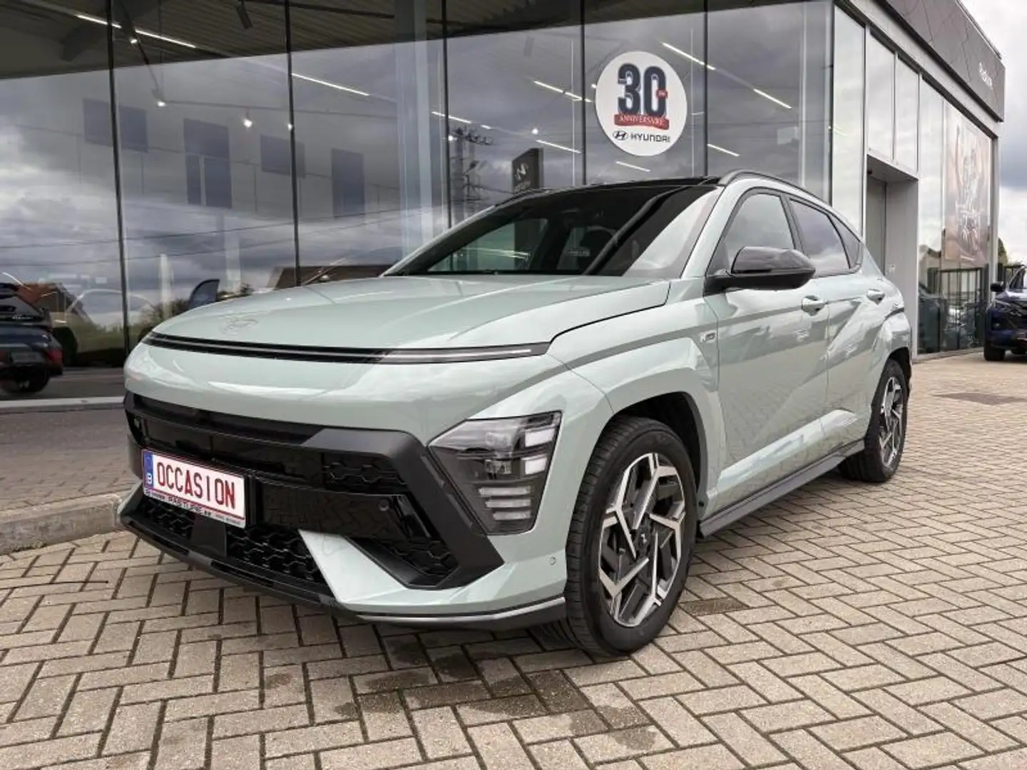 Hyundai KONA Shine N-Line Sensation Plus Groen - 1