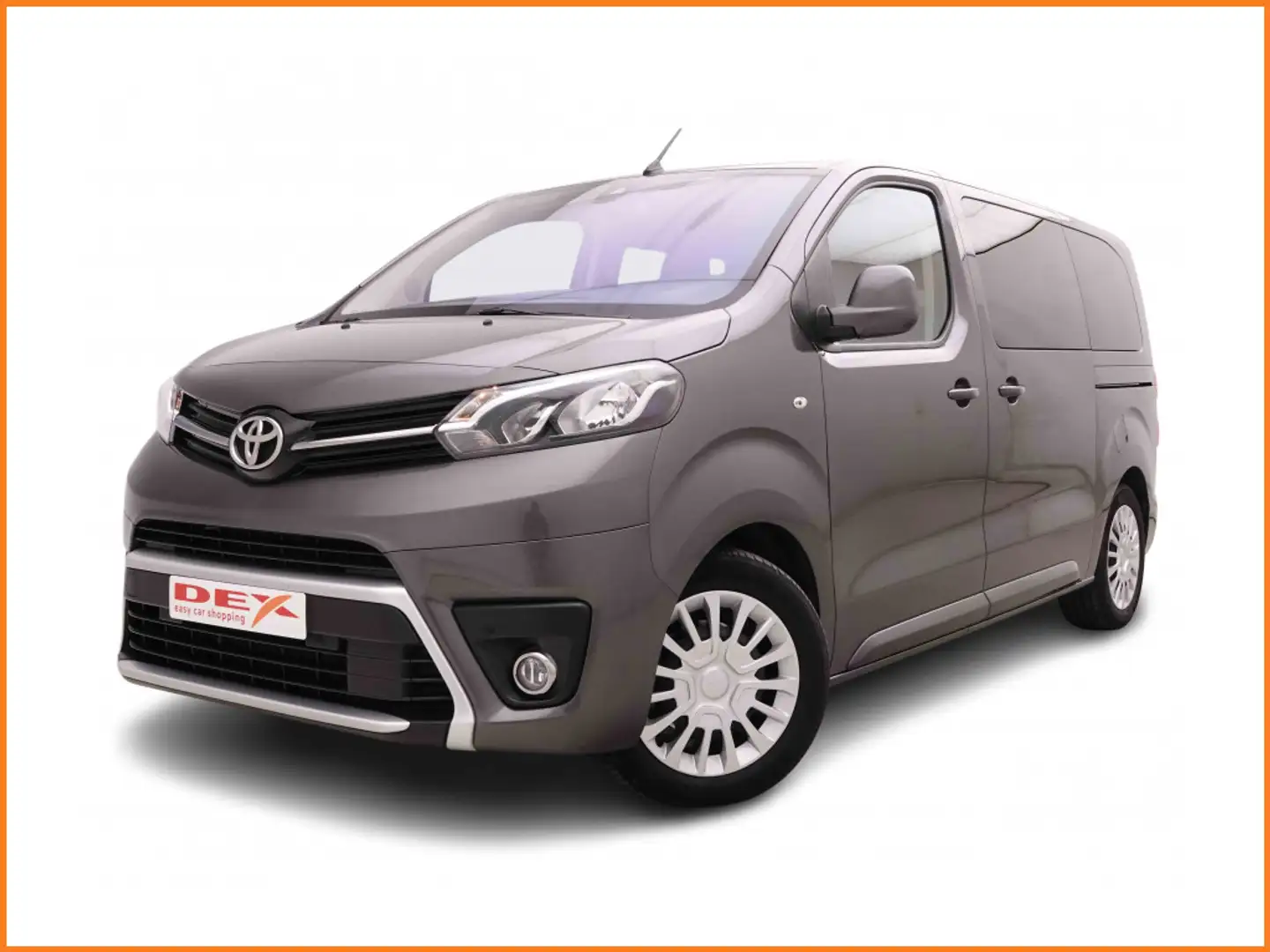 Toyota Proace 2.0 D-4D 177 Automaat Verso 8pl Medium + Leather + GPS Grau - 1