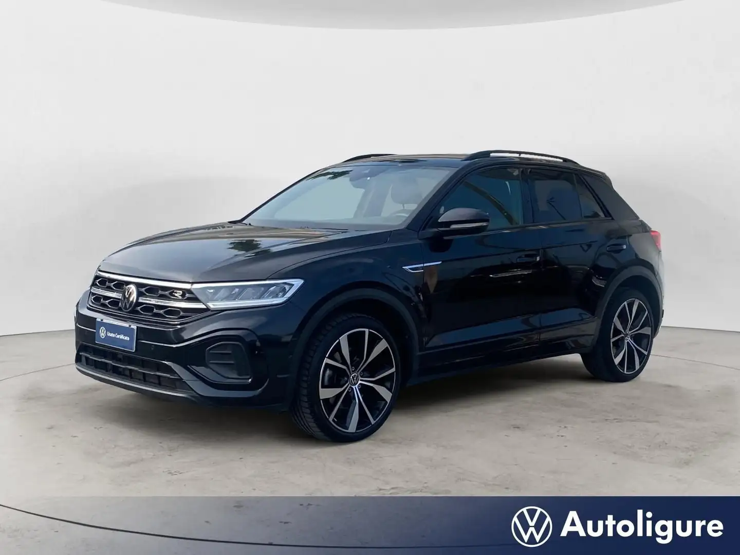 Volkswagen T-Roc 1.0 TSI R-Line Zwart - 1