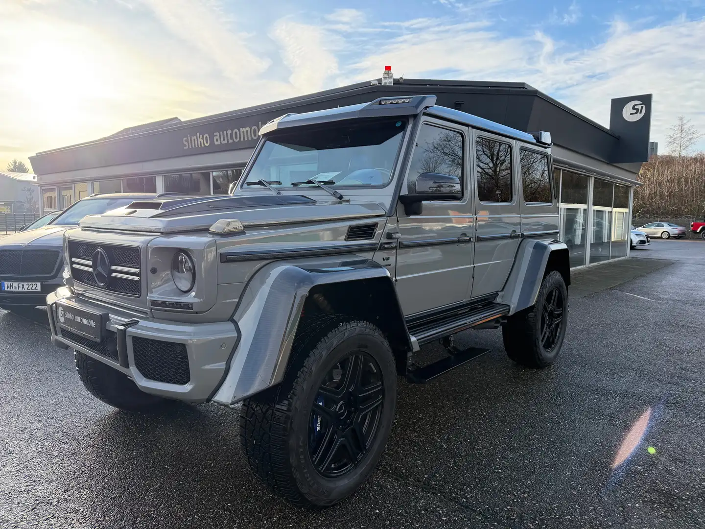 Mercedes-Benz G 500 G 500 4x4² Brabus Leder blue Brabus Carbon Abga Grau - 1