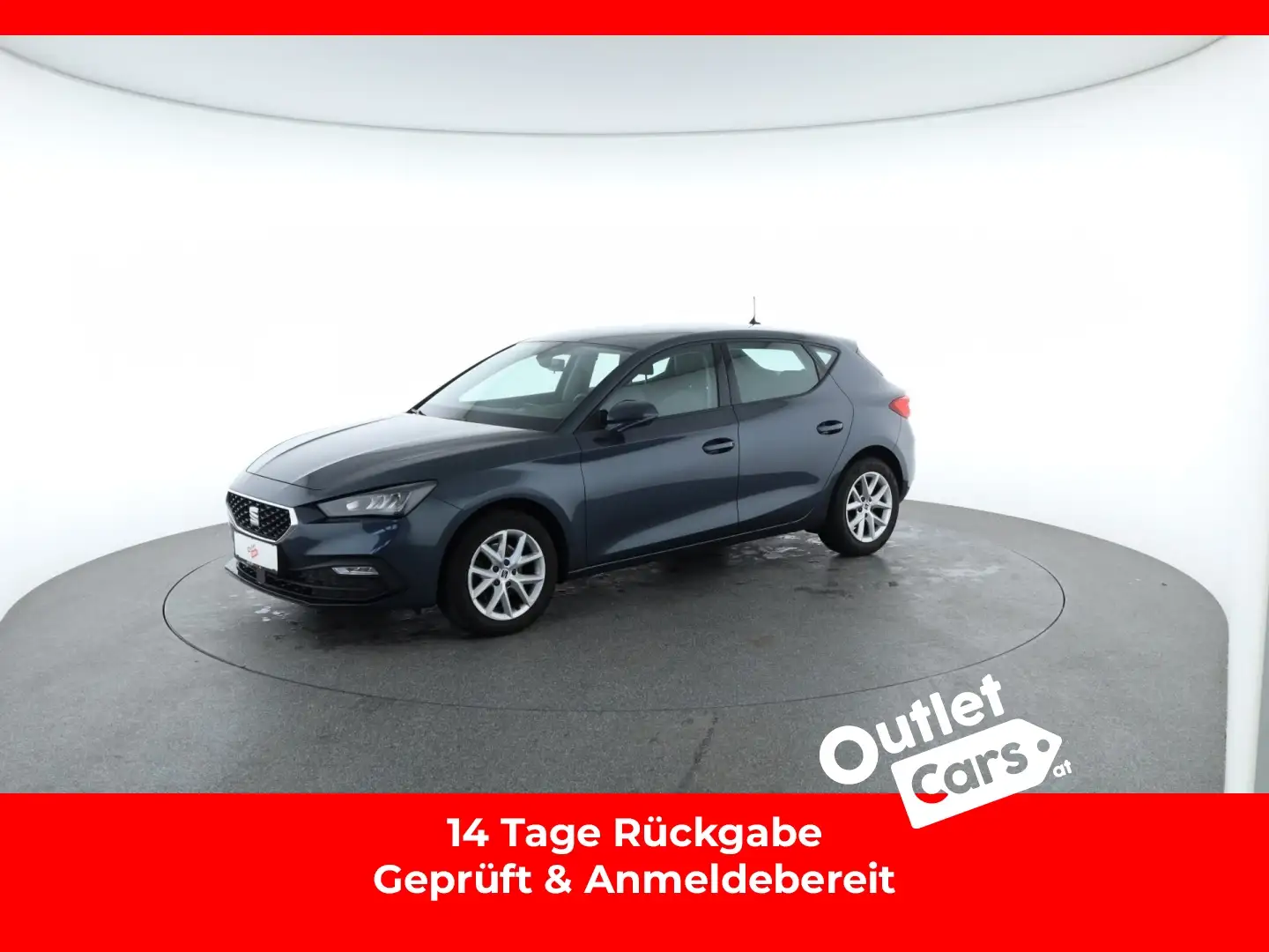 SEAT Leon 2.0 TDI Style ASSIST+LED+KeyLess+LM+PDC Grau - 1
