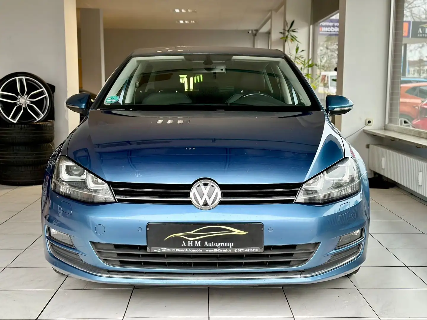 Volkswagen Golf VII Lim. Highline BMT Nav/Xen/VW S-Heft/PDC Blau - 2