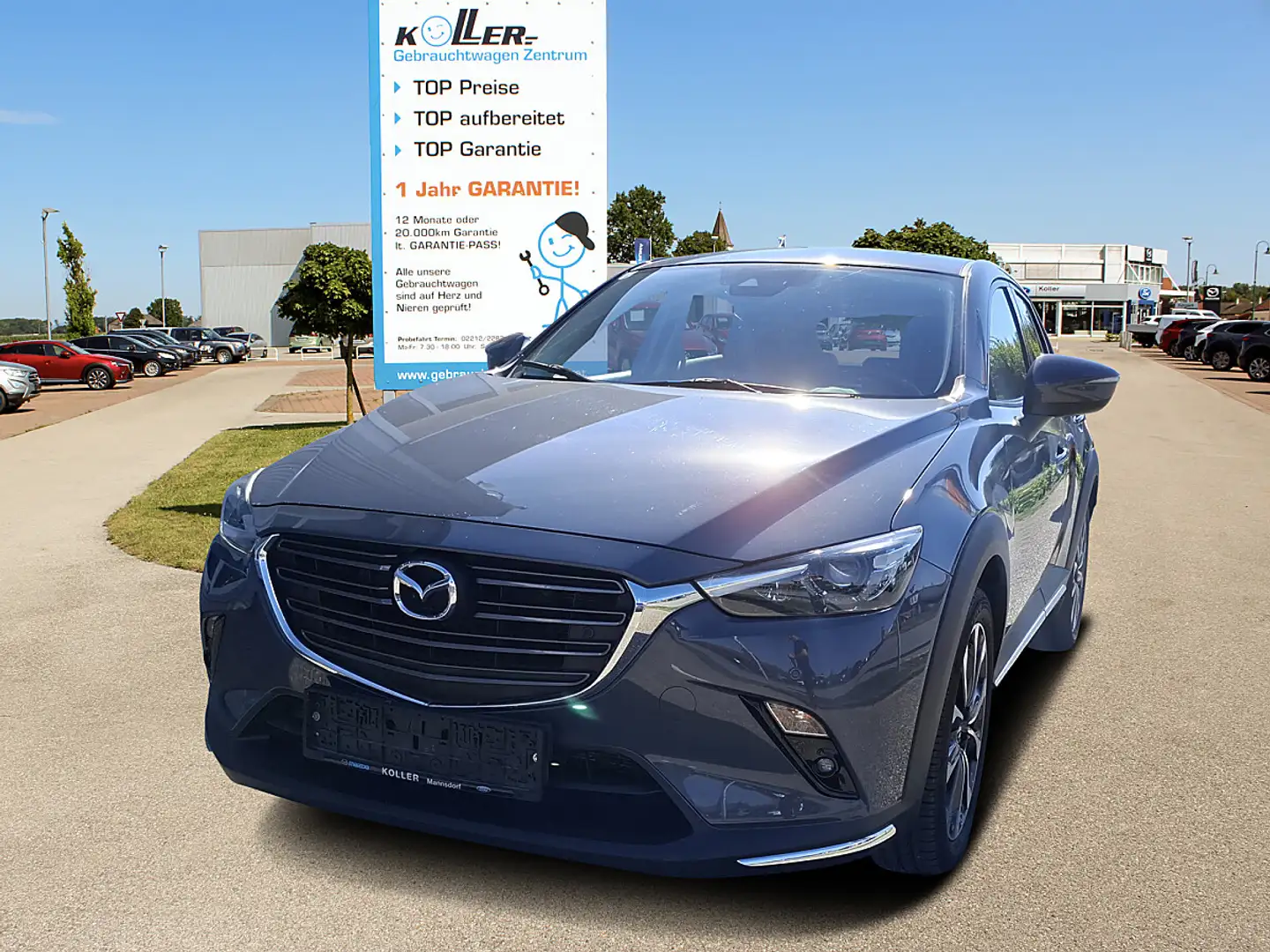 Mazda CX-3 G121 Revolution Aut. Grau - 1