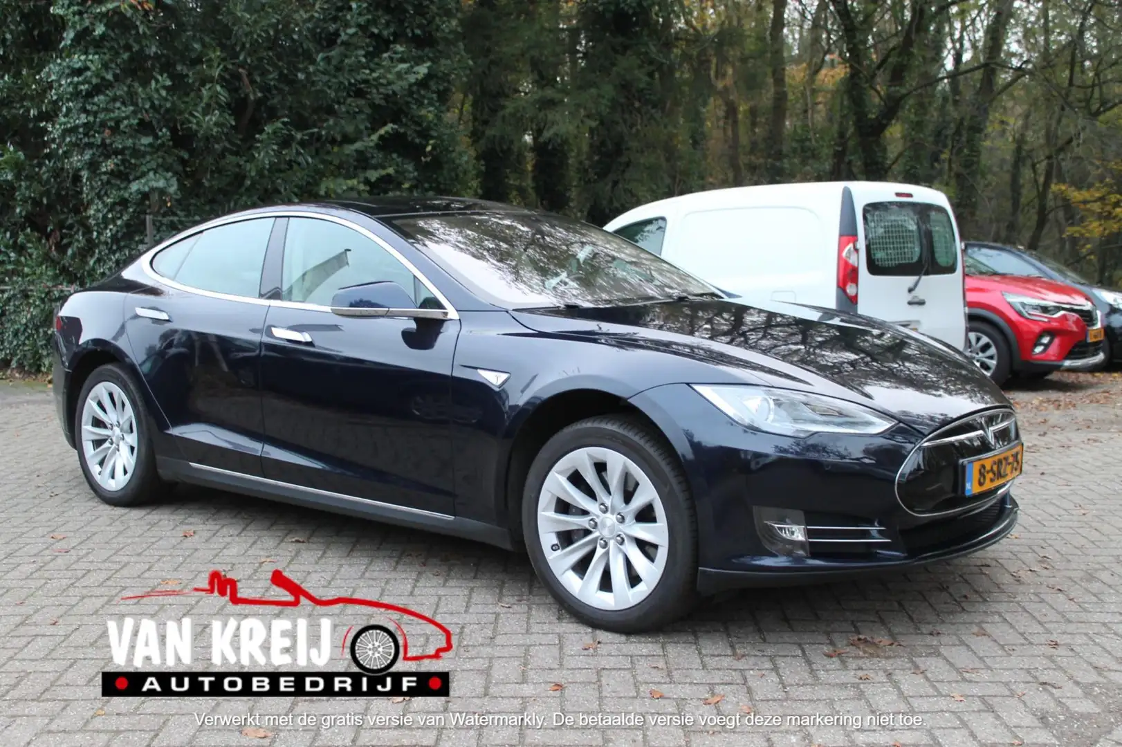 Tesla Model S 85 Performance, Leder, Navi, Camera, Panorama Azul - 2