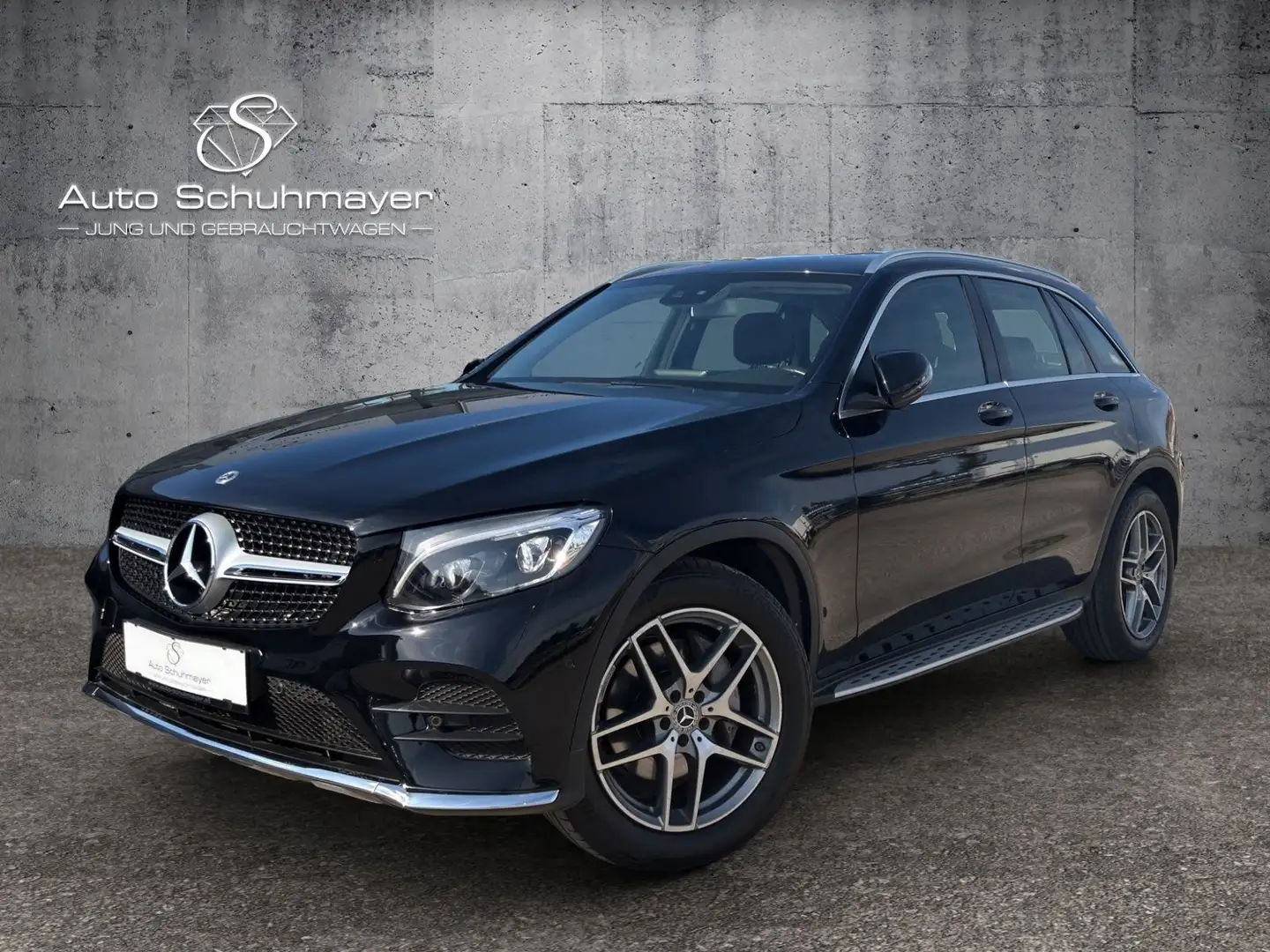 Mercedes-Benz GLC 250 d AMG Line 4Matic Aut. Schwarz - 1