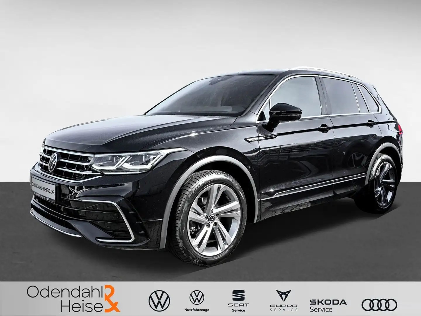 Volkswagen Tiguan R-Line 2.0 TDI SCR DSG AHV / NAVI / VZE / L Nero - 1