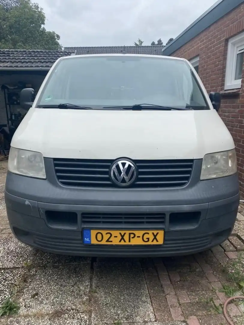 Volkswagen T5 Transporter Bus Camper Wit - 1