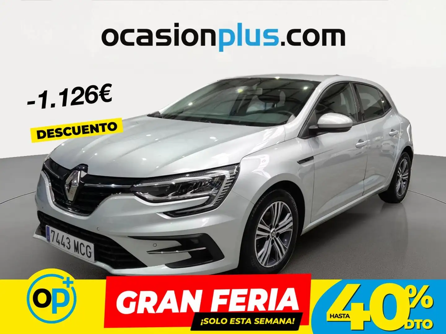 Renault Megane 1.5dCi Blue Equilibre 85kW Gris - 1