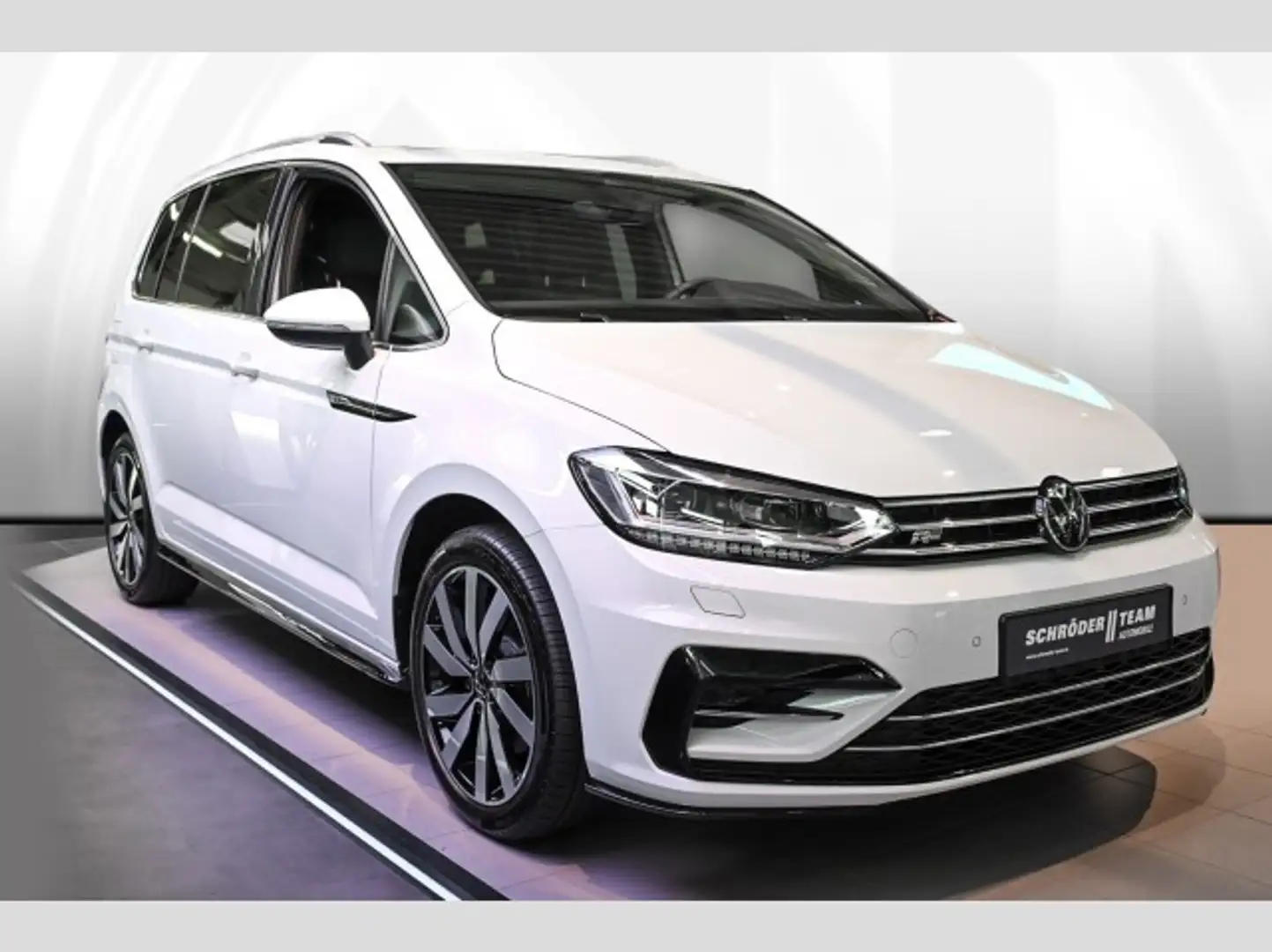 Volkswagen Touran 2.0 TDI DSG R-Line Weiß - 2