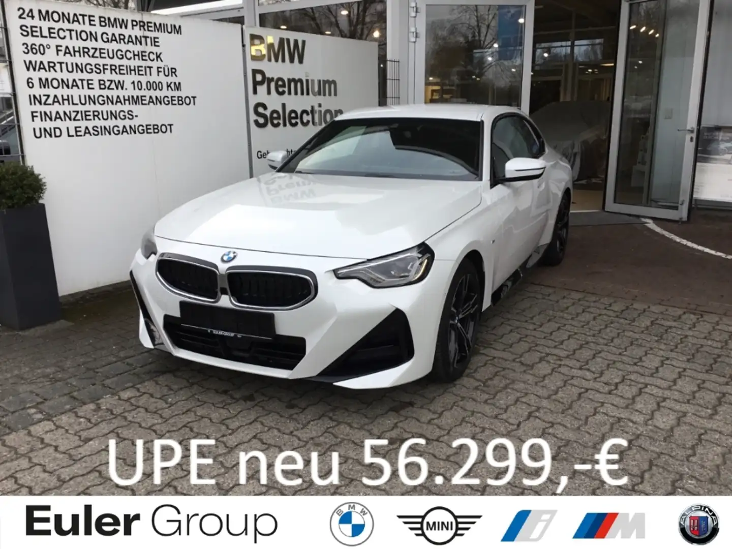 BMW 220 i Coupe M Sport 18'' Memory ACC LCProf HiFi Innov. Weiß - 1